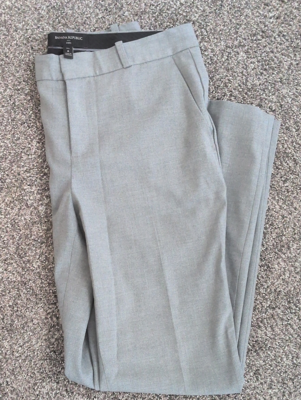 Banana Republic Light Gray Dress Slacks - Avery